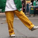 YELLOW | ◆ストレッチツイル カラーワイドパンツ◆ ワイドパンツ | ONE 4 PREMIUM