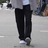 BLACK | ◆ストレッチツイル カラーワイドパンツ◆ ワイドパンツ | ONE 4 PREMIUM