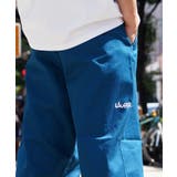 BLUE | テーパードパンツ メンズ ワイドパンツ | ONE 4 PREMIUM