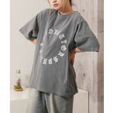 GRAY-3D箔 | ピグメントtシャツ レディース 半袖tシャツ | ONE 4 PREMIUM