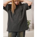 BLACK-アップリケ | ピグメントtシャツ レディース 半袖tシャツ | ONE 4 PREMIUM