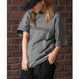 GRAY-スタッズ | ピグメントtシャツ レディース 半袖tシャツ | ONE 4 PREMIUM