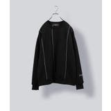 BLACK | オーバーサイズ クルーネック スウェット | ONE 4 PREMIUM