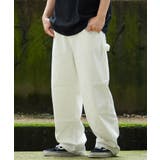 WHITE | ◆ワイドストレート カーブ ペインターパンツ◆ | ONE 4 PREMIUM