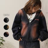 デニム ジップパーカー レディース | ONE 4 PREMIUM | 詳細画像1