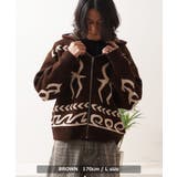 ニットジップアップパーカー メンズ ニット | ONE 4 PREMIUM | 詳細画像16 