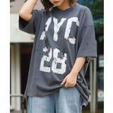 C柄-D.GRAY | ◆ダメージ バイオウォッシュ加工 Tシャツ◆ | ONE 4 PREMIUM