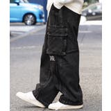 BLACK CHEMICAL | ◆バルーンカーゴ ラインパンツ◆ オーバーサイズ | ONE 4 PREMIUM