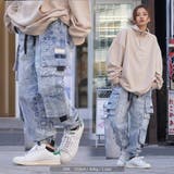 ◆ペイズリー柄 ルーズシルエット カーゴパンツ◆ | ONE 4 PREMIUM | 詳細画像8