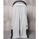 GRAY | パイピング ゲームデザイン スウェットパンツ | ONE 4 PREMIUM