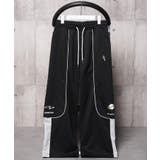 BLACK | パイピング ゲームデザイン スウェットパンツ | ONE 4 PREMIUM