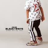 5-ブラック×ホワイト(kids) | パンツ スリムパンツ ジャージ | ONE 4 PREMIUM