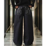 INDIGO | リジッドデニム メンズ バギーパンツ | ONE 4 PREMIUM