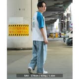 ◆ステッチワーク バルーンデニムパンツ◆ ワイドパンツ | ONE 4 PREMIUM | 詳細画像7