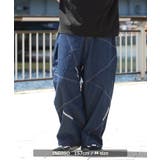 ◆ステッチワーク バルーンデニムパンツ◆ ワイドパンツ | ONE 4 PREMIUM | 詳細画像13