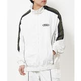 WHITE | ◆パイピングデザイン トラックジャケット◆ オーバーサイズ | ONE 4 PREMIUM