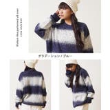 モヘアライク 総柄 クルーネックニット | ONE 4 PREMIUM | 詳細画像13 