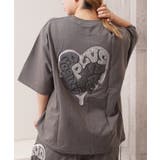 CHARCOAL | スウェットTシャツ レディース 半袖 | ONE 4 PREMIUM