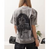 GRAY | 硫化天竺 バックプリント Tシャツ | ONE 4 PREMIUM