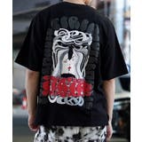 BLACK | ◆ガールズイラスト Tシャツ◆ ビッグシルエット | ONE 4 PREMIUM