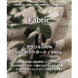 ◆モヘアタッチ 総柄 ビッグクルーニット◆ | ONE 4 PREMIUM | 詳細画像3