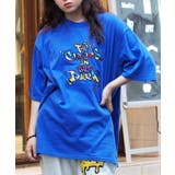 BLUE | オーバーサイズ Tシャツ レディース | ONE 4 PREMIUM