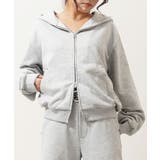 GRAY | スタッズ ダブルジップパーカー メンズ | ONE 4 PREMIUM