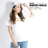 ホワイト×ゴールド | トップス tシャツ 半袖 | ONE 4 PREMIUM
