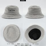 ボア ロゴ刺繍 バケットハット | ONE 4 PREMIUM | 詳細画像4
