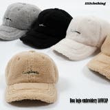 ボア ロゴ刺繍 LOWCAP | ONE 4 PREMIUM | 詳細画像1