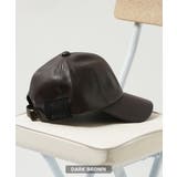 帽子 メンズ レザーキャップ | ONE 4 PREMIUM | 詳細画像7
