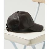 DARK BROWN | 帽子 メンズ レザーキャップ | ONE 4 PREMIUM