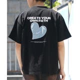 B柄-BLACK | ◆デニム使い アソート Tシャツ◆ | ONE 4 PREMIUM