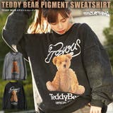 ◆TEDDY BEAR ピグメントトレーナー◆ | ONE 4 PREMIUM | 詳細画像1