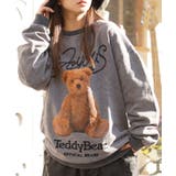 GRAY | ◆TEDDY BEAR ピグメントトレーナー◆ | ONE 4 PREMIUM