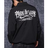 BLACK | 【RIPPER】グラフィック コーチジャケット メンズ | ONE 4 PREMIUM