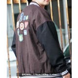 BROWN | 中綿 スタジャン メンズ | ONE 4 PREMIUM