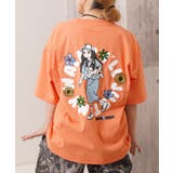 C柄-ORANGE | tシャツ メンズ 半袖tシャツ | ONE 4 PREMIUM