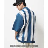 ◆ストライプ ニットシャツ◆ ニットポロ | ONE 4 PREMIUM | 詳細画像7 