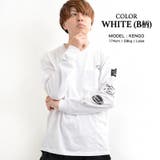 05-ホワイト(B柄) | 長袖tシャツ ロンt トップス | ONE 4 PREMIUM
