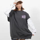 SUMIKURO | ◆スウェットベスト アンサンブル ロンT◆オーバーサイズ | ONE 4 PREMIUM