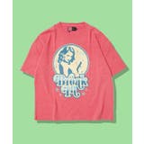 RED(A) | ◆ガールプリント ピグメントTシャツ◆ オーバーサイズ | ONE 4 PREMIUM