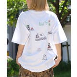 WHITE | ◆イラスト 総刺繍 Tシャツ◆ | ONE 4 PREMIUM