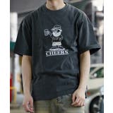 BLACK(A) | ◆ピグメント イラストTシャツ◆ オーバーサイズ | ONE 4 PREMIUM