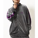 GRAY | ◆ベロア トラックジャケット ◆ | ONE 4 PREMIUM