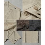 ピグメント加工 Tシャツ ヘンリーネック | ONE 4 PREMIUM | 詳細画像17