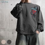 アップリケ刺繍 ピグメント スウェット | ONE 4 PREMIUM | 詳細画像16 