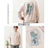 カットスエード ガールイラスト オーバーサイズ | ONE 4 PREMIUM | 詳細画像6 