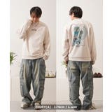 カットスエード ガールイラスト オーバーサイズ | ONE 4 PREMIUM | 詳細画像7 