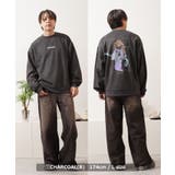 カットスエード ガールイラスト オーバーサイズ | ONE 4 PREMIUM | 詳細画像17 